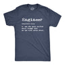 Engineer Definition Men's Tshirt