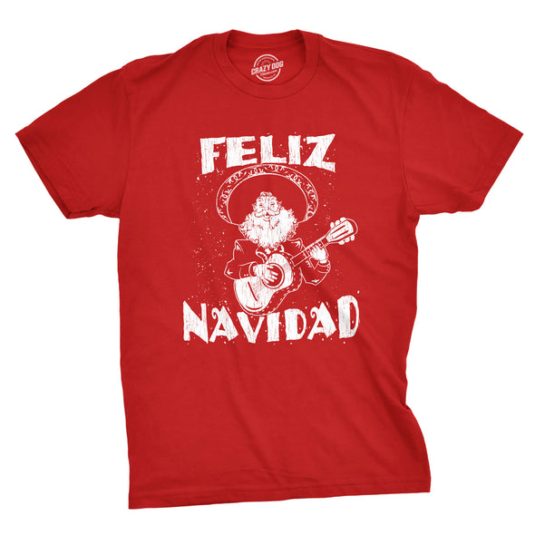 Feliz Navidad Men's Tshirt