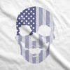 Mens Fitness Tank Flag Skull Tanktop Cool 4th Of July Skeleton Shirt