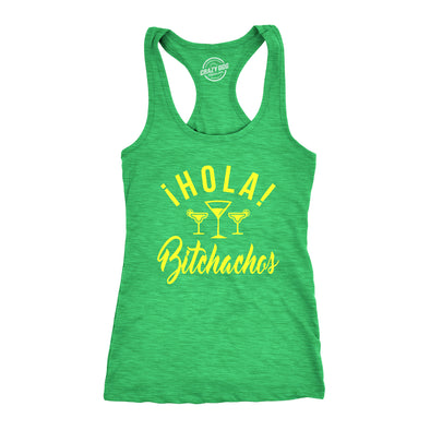 Womens Hola Bitchachos Funny Workout Shirts Cool Novelty Vintage Fitne –  Nerdy Shirts