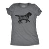 Womens Glitter Dog Paw Prints T Shirt Funny Cute Pet Puppy Lover Graphic Novelty Tee For Ladies