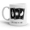 Let Me Consult My Cards Coffee Mug Funny Tarot Card Ceramic Cup-11oz