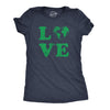 Womens I Heart Earth T Shirt Funny Cool Earth Day Nature Lovers Novelty Tee For Ladies