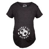 Maternity Mama's Little Kicker Tshirt Cute Soccer Pregnancy Tee