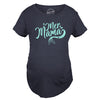 Maternity MerMama Tshirt Funny Mothers Day Mermaid Pregnancy Tee