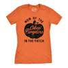 Womens Mom Of The Cutest Pumpkins In The Patch Tshirt Funny Halloween Tee