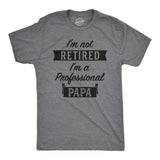 I'm Not Retired I'm A Professional Papa Men's Tshirt