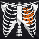 Pumpkin Heart Rib Cage Men's Tshirt