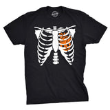 Pumpkin Heart Rib Cage Men's Tshirt