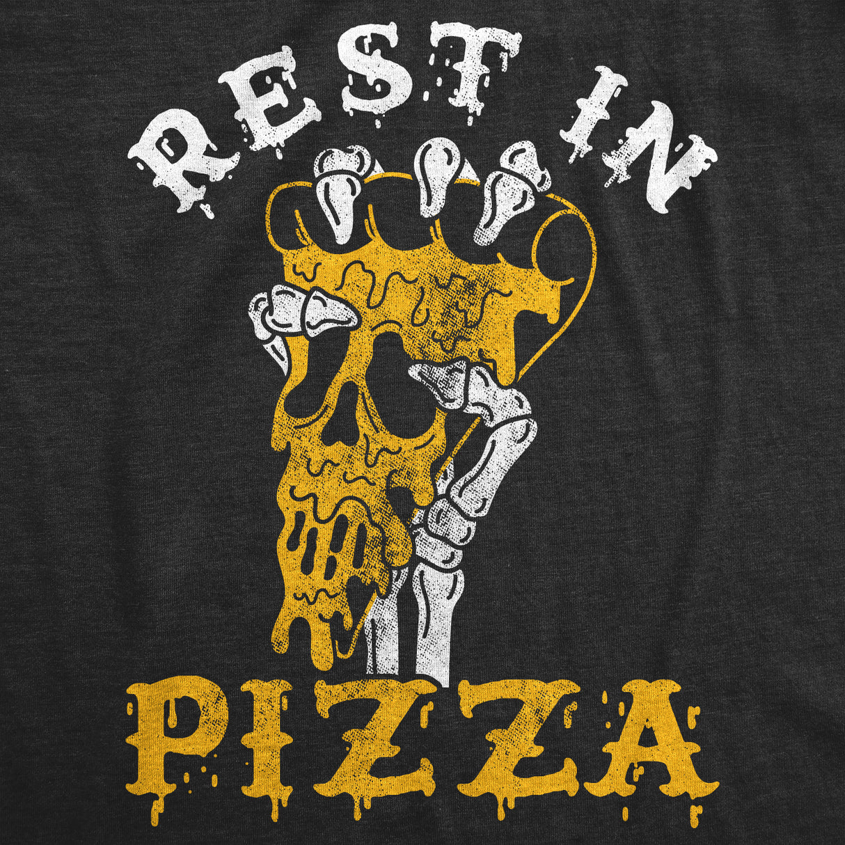 Rest In Pizza Men's Tshirt