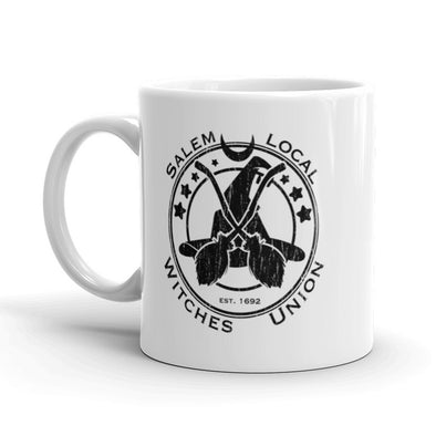 Salem Local Witches Union Coffee Mug Funny Halloween Ceramic Cup-11oz