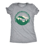 Womens Save The Bees Plant More Trees Calm The Seas T Shirt Funny Earth Day Tee