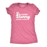 Womens Some Bunny Needs Wine T Shirt Cute Easter Faith Sarcastic Girls Tee