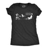 Womens String Theory Tshirt Funny Cat Math Science Nerdy Tee