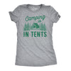 Crazy Dog Womens Funny Animal T Shirts Cute and Sarcastic Nature Camping Tees for Women