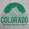 Colorado Get Rocky Mountain High Men's Tshirt