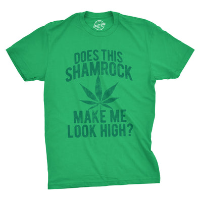 Does This Shamrock Makee Me Look High? Men's Tshirt