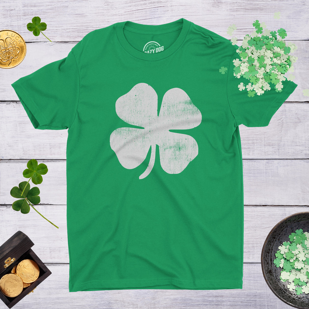 Four Leaf Clover Men's Tshirt