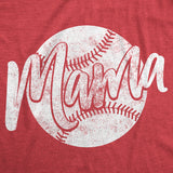 Maternity Baseball Mama Tshirt Cute Summer Sports Tee For Mom To Be