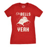 Womens Oh Bells Yeah Tshirt Funny Christmas Tee