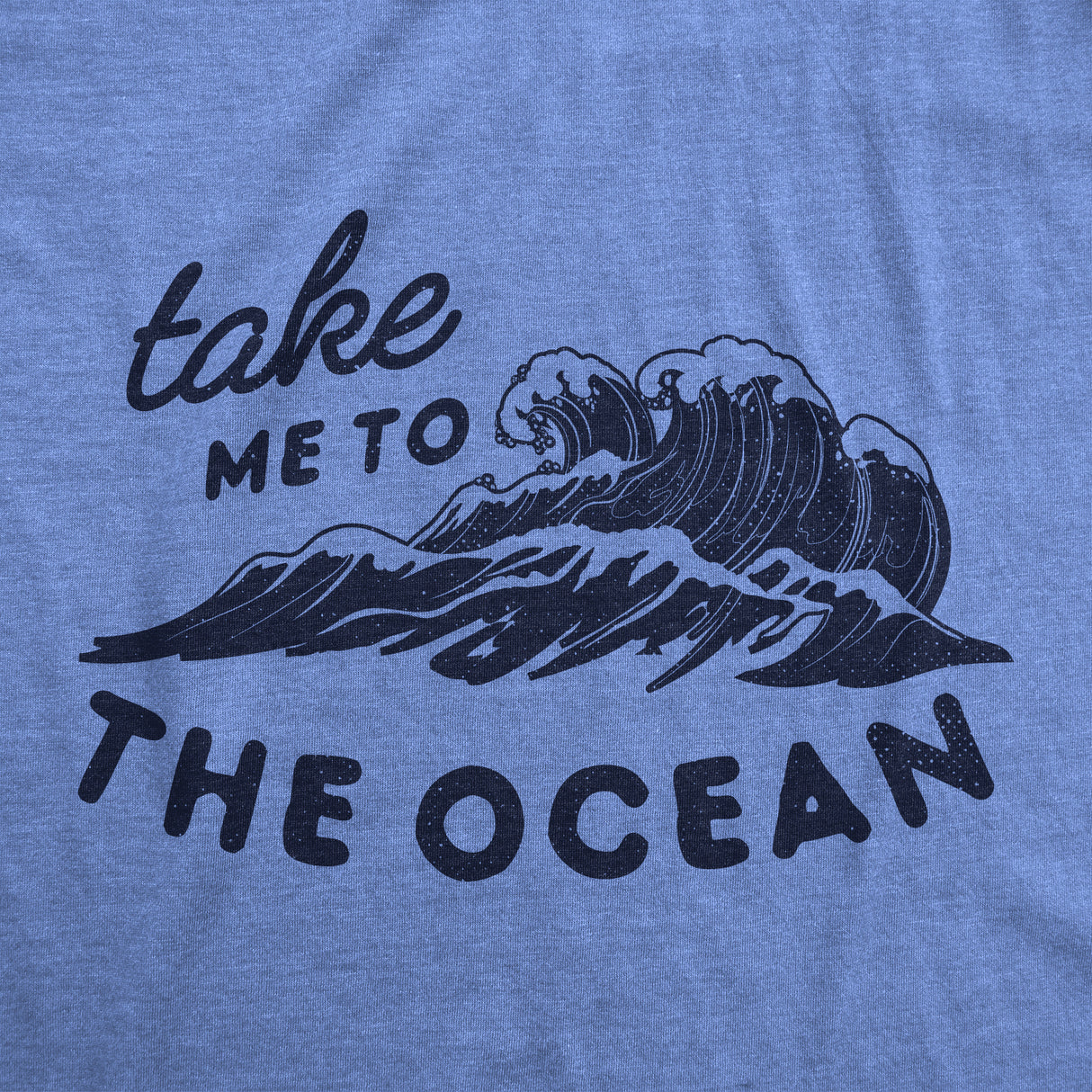 Womens Take Me To The Ocean Tshirt Cute Beach Vacation Tee