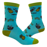 Women's Do You Like Pina Koalas Socks Funny Koala Bear Pineapple Silly Graphic Footwear