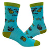 Women's Do You Like Pina Koalas Socks Funny Koala Bear Pineapple Silly Graphic Footwear