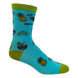 Women's Do You Like Pina Koalas Socks Funny Koala Bear Pineapple Silly Graphic Footwear