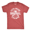 Fifth Grade Dodgeball Champs Men's Tshirt