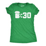 Womens Beer Thirty T Shirt Funny Drinking Saint Patricks Day Sarcastic Irish Tee