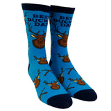 Best Buckin' Dad Ever Socks Funny Fathers Day Hunting Footwear