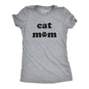 Womens Cat Mom Tshirt Funny Pet Animal Lover Kitty Novelty Tee