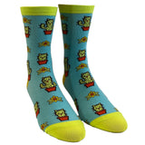 Youth Cat and Dog Socks Funny Cute Pet Animal Graphic Novelty Footwear For Kids