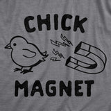 Youth Chick Magnet Tshirt Funny Cut Baby Chicken Novelty Tee