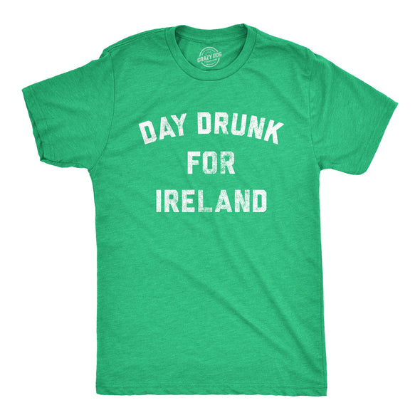 Day Drunk For Ireland Men's Tshirt