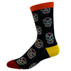 Men's Sugar Skull Socks Funny Day Of The Day Mexico Graphic Novelty Footwear