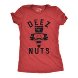 Womens Deez Nuts T shirt Funny Christmas Offensive Sarcastic Stocking Stuffer