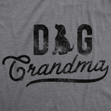 Womens Dog Grandma Tshirt Cute Pet Puppy Animal Lover Graphic Tee For Grandfather