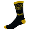 Men's Of Course I Talk to Myself Sometimes I Need Expert Advice Funny Sarcasm Socks