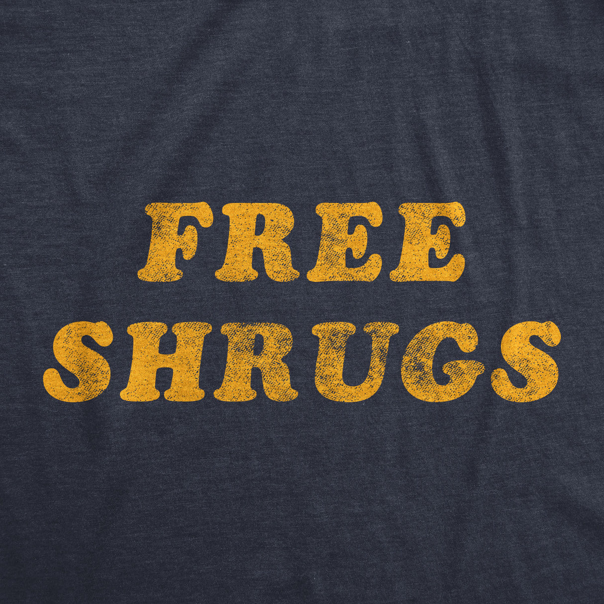 Womens Free Shrugs Tshirt Funny Introvert Hugs Sarcastic Novelty Graphic Tee