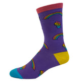 Men's Gay Socks Cool LGBTQ Equality Pride Parade Novelty Footwear