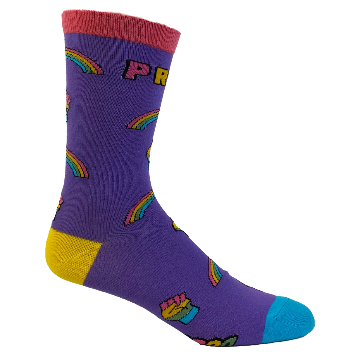 Men's Gay Socks Cool LGBTQ Equality Pride Parade Novelty Footwear