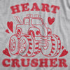 Toddler Heart Crusher Tshirt Funny Valentine's Day Pick Up Truck Tshirt