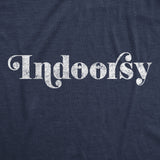 Womens Indoorsy Tshirt Funny Introvert Social Distancing Novelty Virus Tee