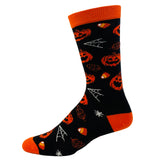 Youth Halloween Socks Funny Zombie Pumpkin Scary Footwear