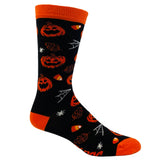 Youth Halloween Socks Funny Zombie Pumpkin Scary Footwear