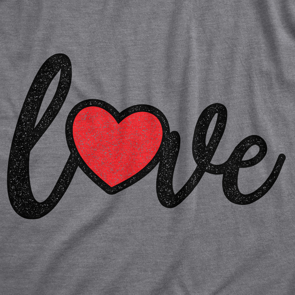 Womens Love Love Love Tshirt Cute Hearts Valentines Day Graphic Novelty Tee For Ladies