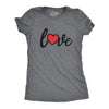 Womens Valentines Shirts Cute Heart T Shirts Funny Valentines Day Tees For Ladies