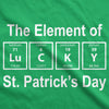 The Element Of St. Patrick's Day Men's Tshirt