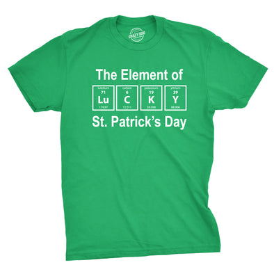 The Element Of St. Patrick's Day Men's Tshirt